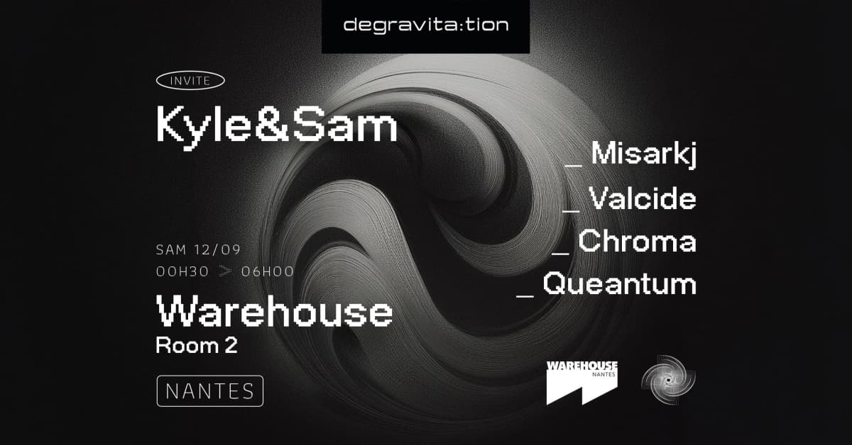 Degravita:tion invite Kyle & Sam