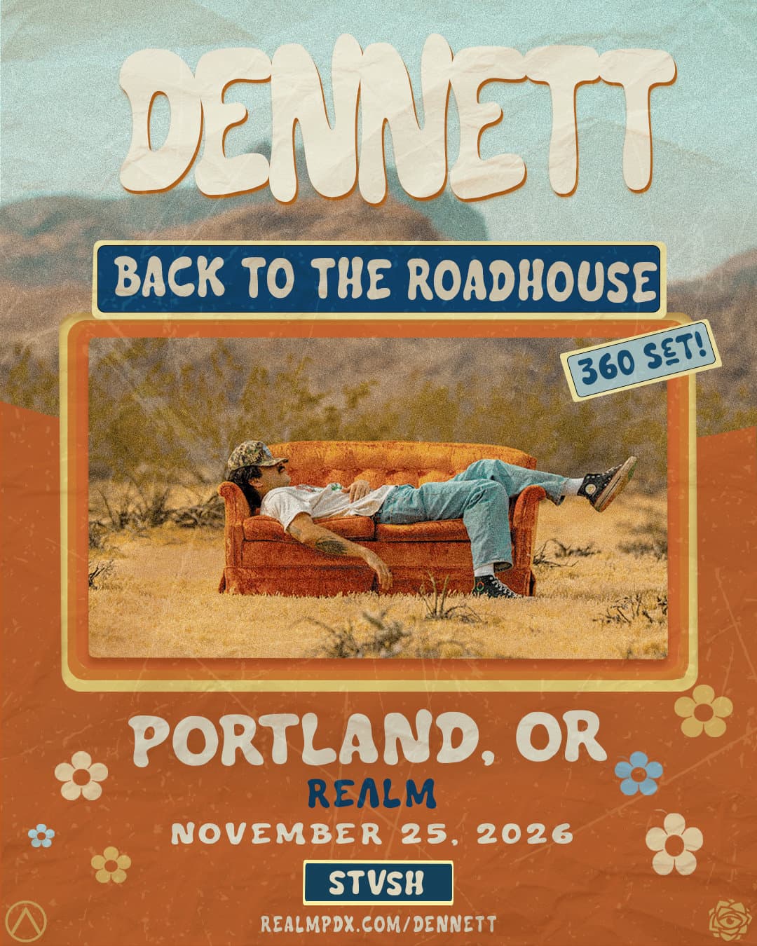DENNETT: BACK TO THE ROADHOUSE TOUR (360 SET)