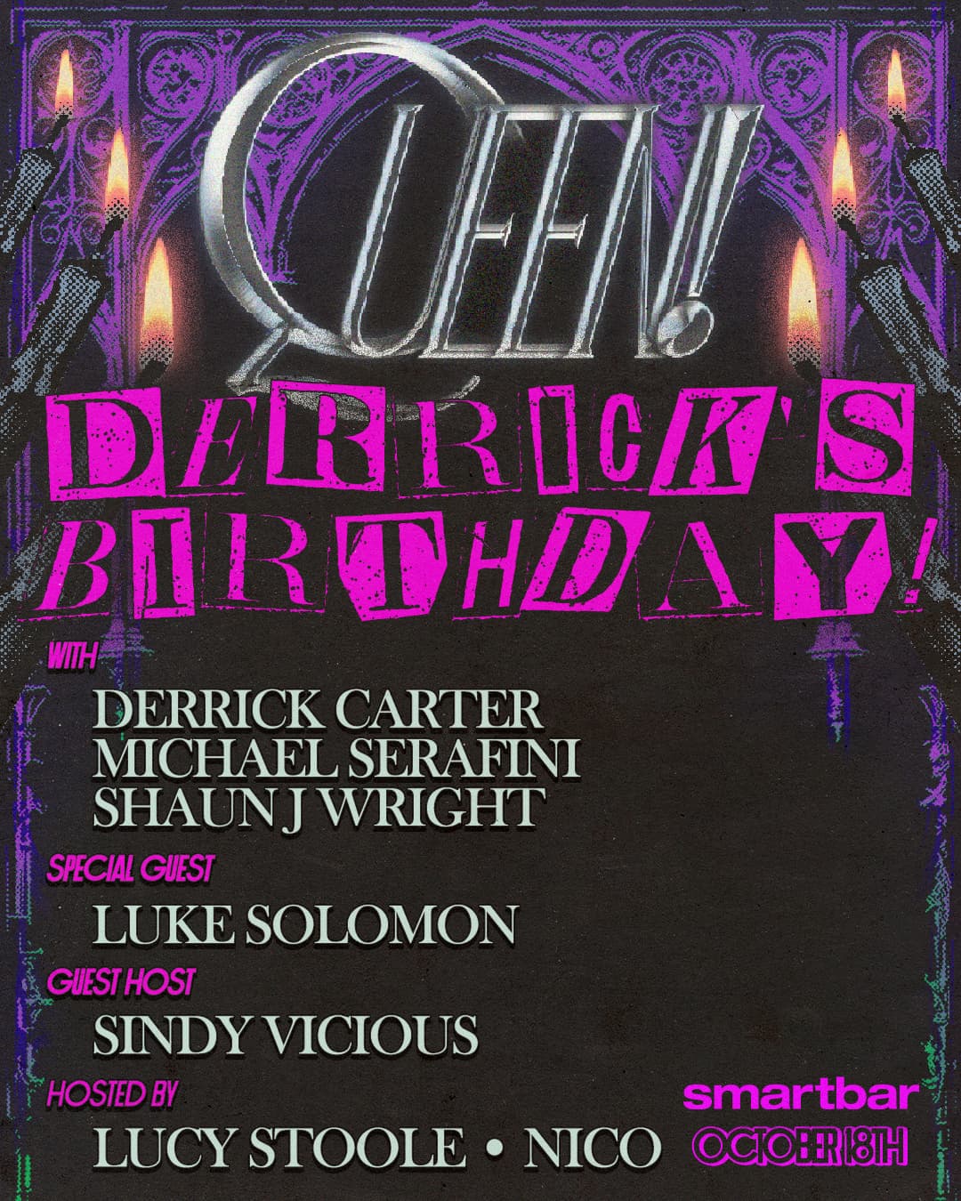 Derrick's Birthday Queen!