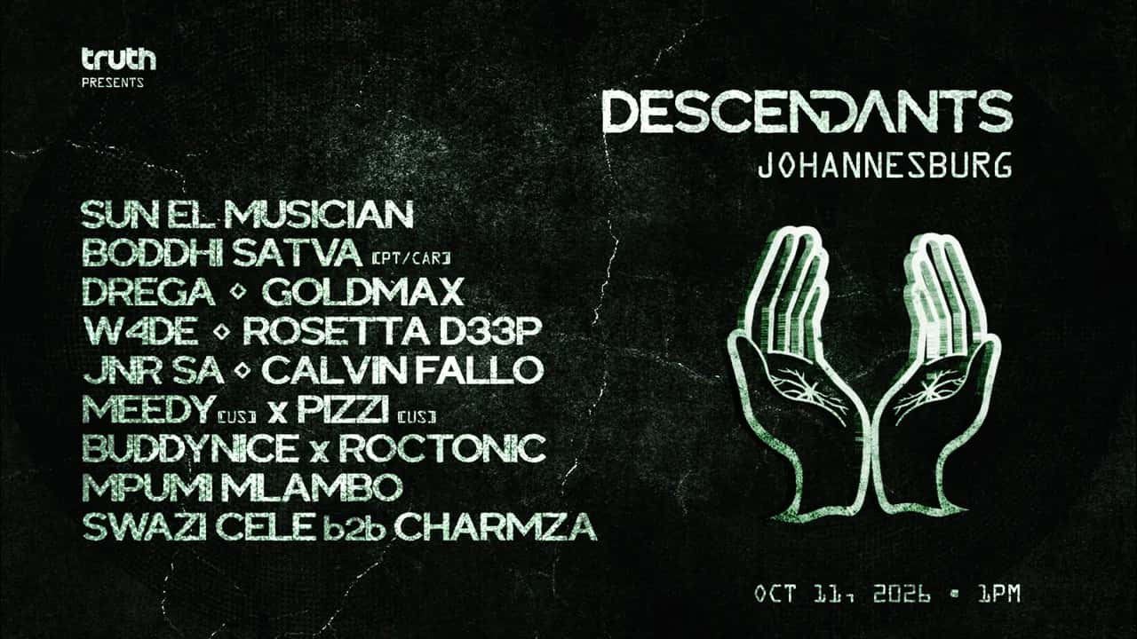 Flyer of DESCENDANTS Johannesburg