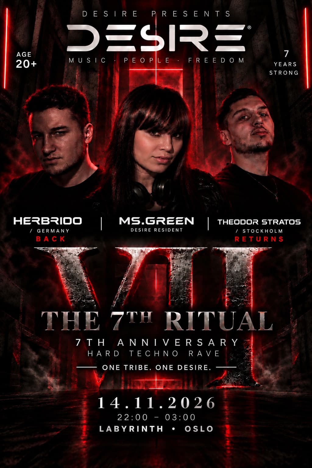 DESIRE // VII- THE 7th RITUAL