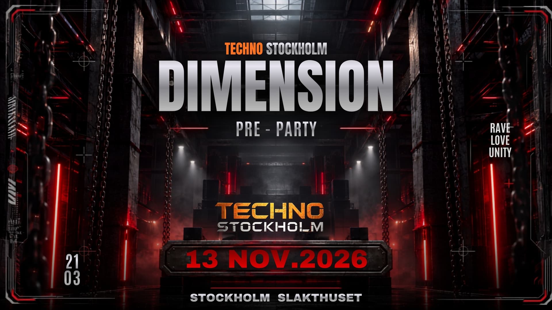 DIMENSION - PRE PARTY