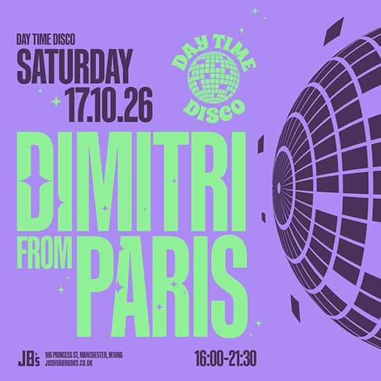 Flyer of Dimitri From Paris | Day Time Disco