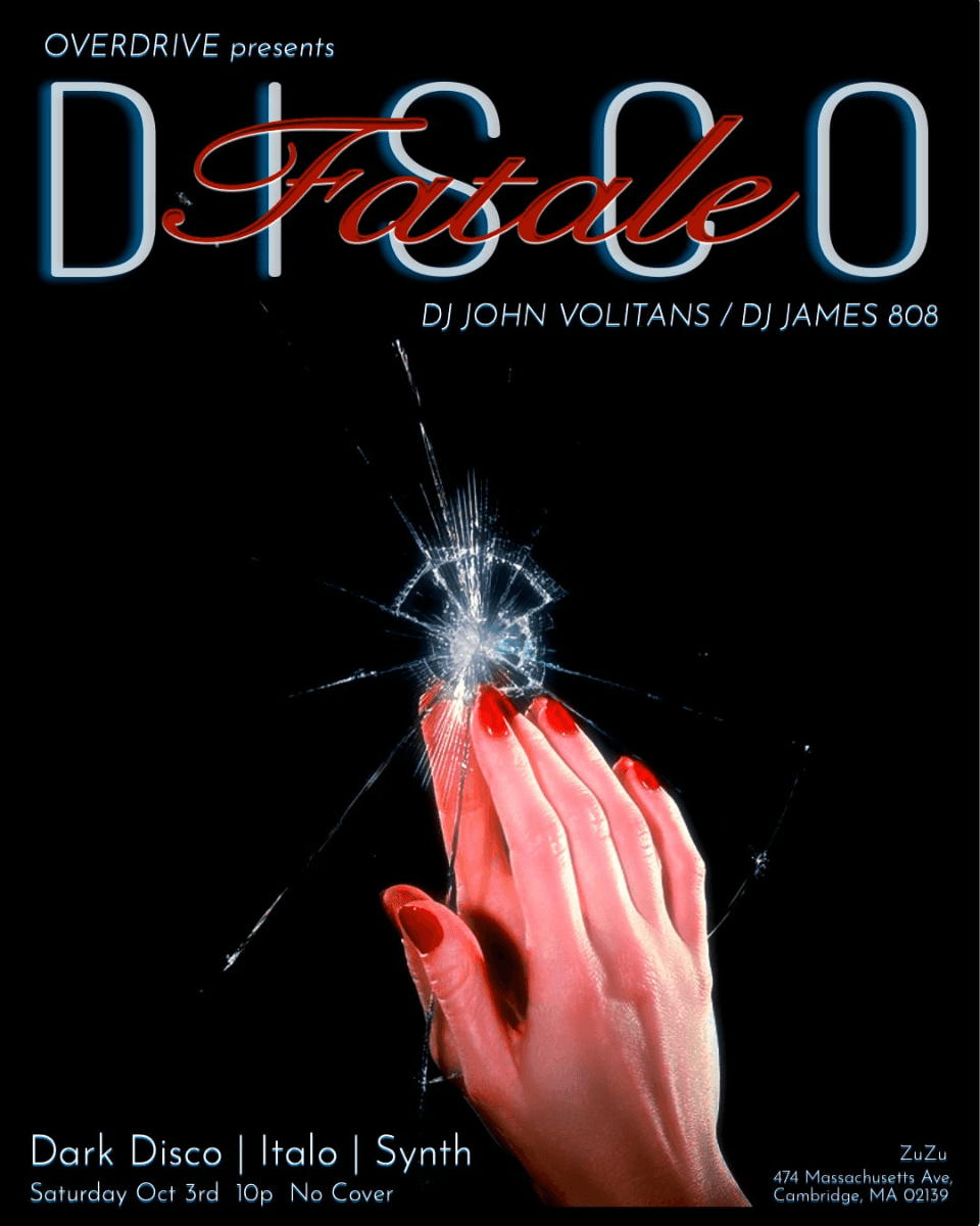 Flyer de Disco Fatale