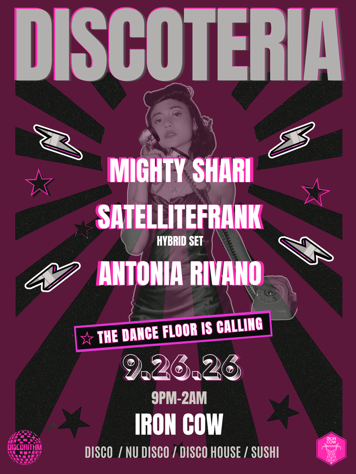 DISCOTERIA ⚡ 9/26/26
