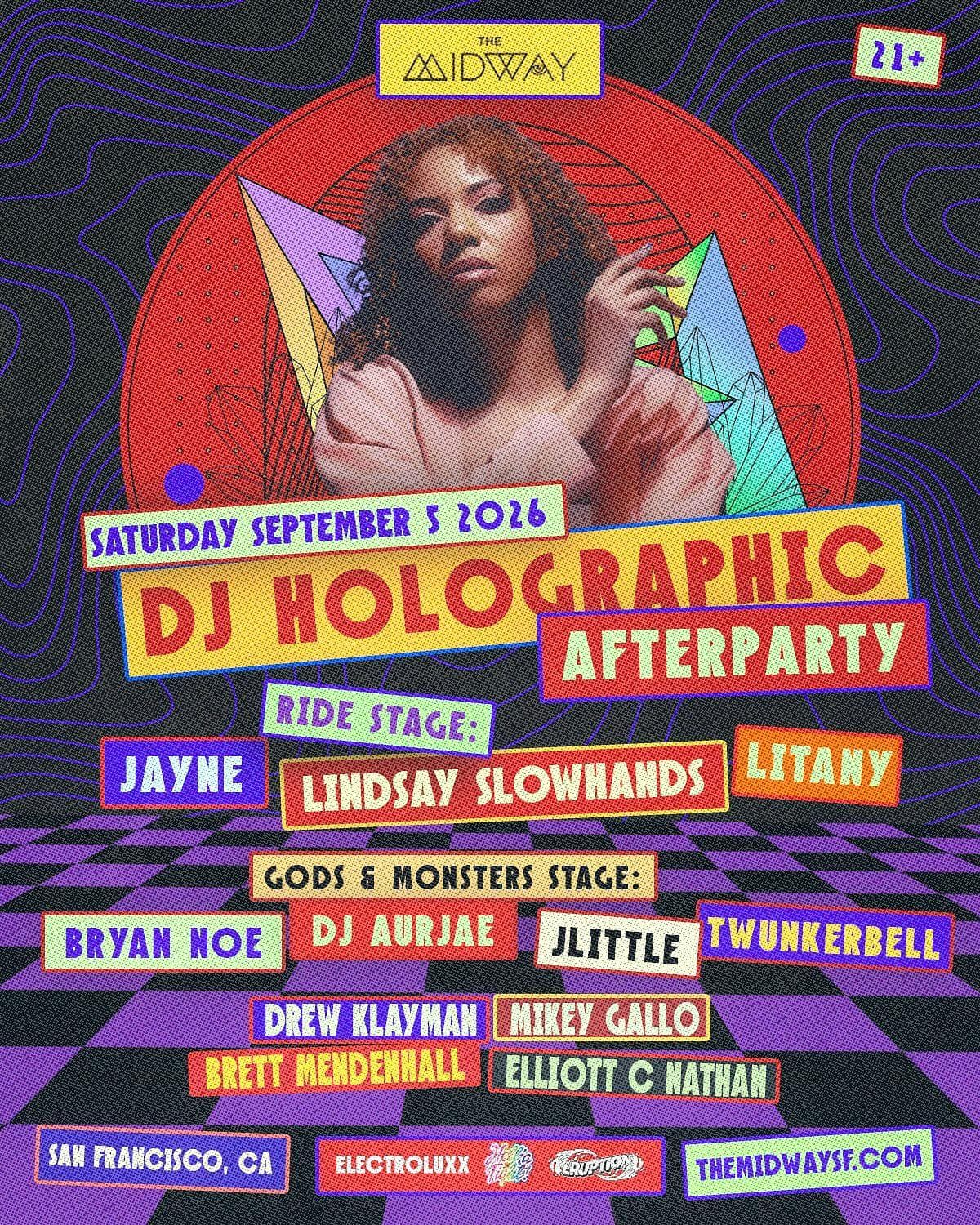 DJ Holographic at The Midway