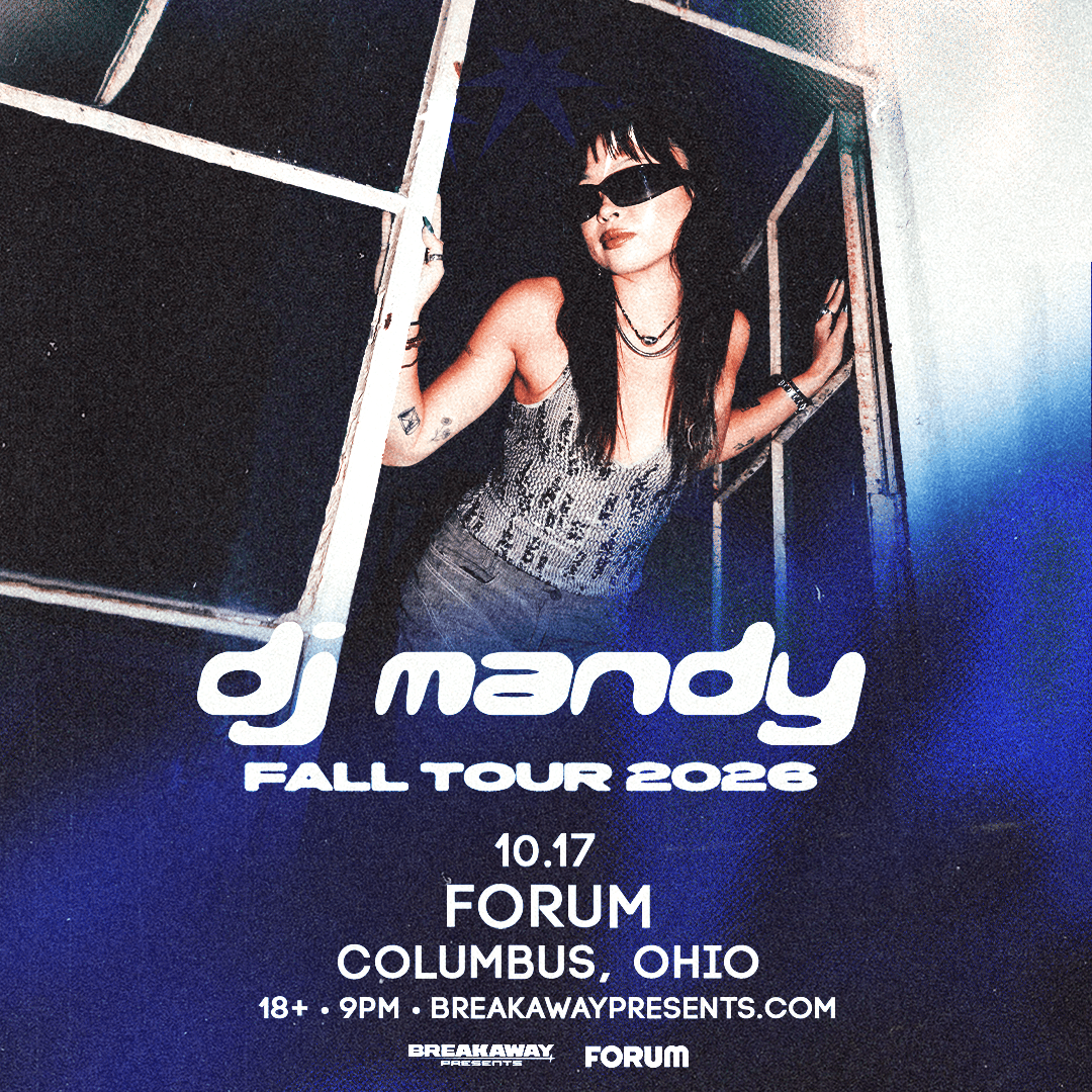 Flyer de DJ Mandy @ Forum - Columbus, OH - 10.17.26