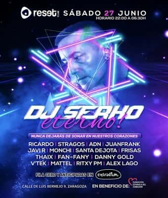 Cartel de DJ SERKO ETERNO