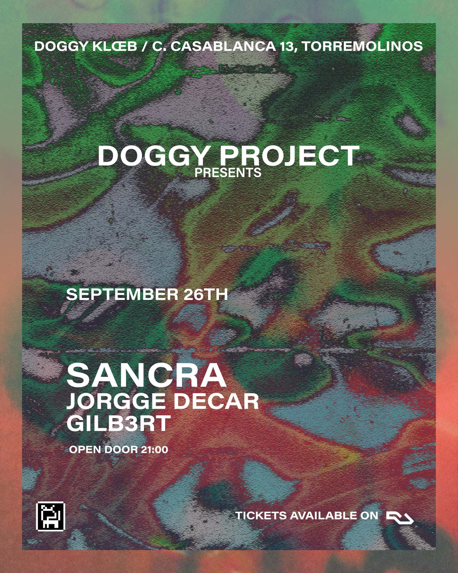 Flyer of Doggy Project presents: Sancra