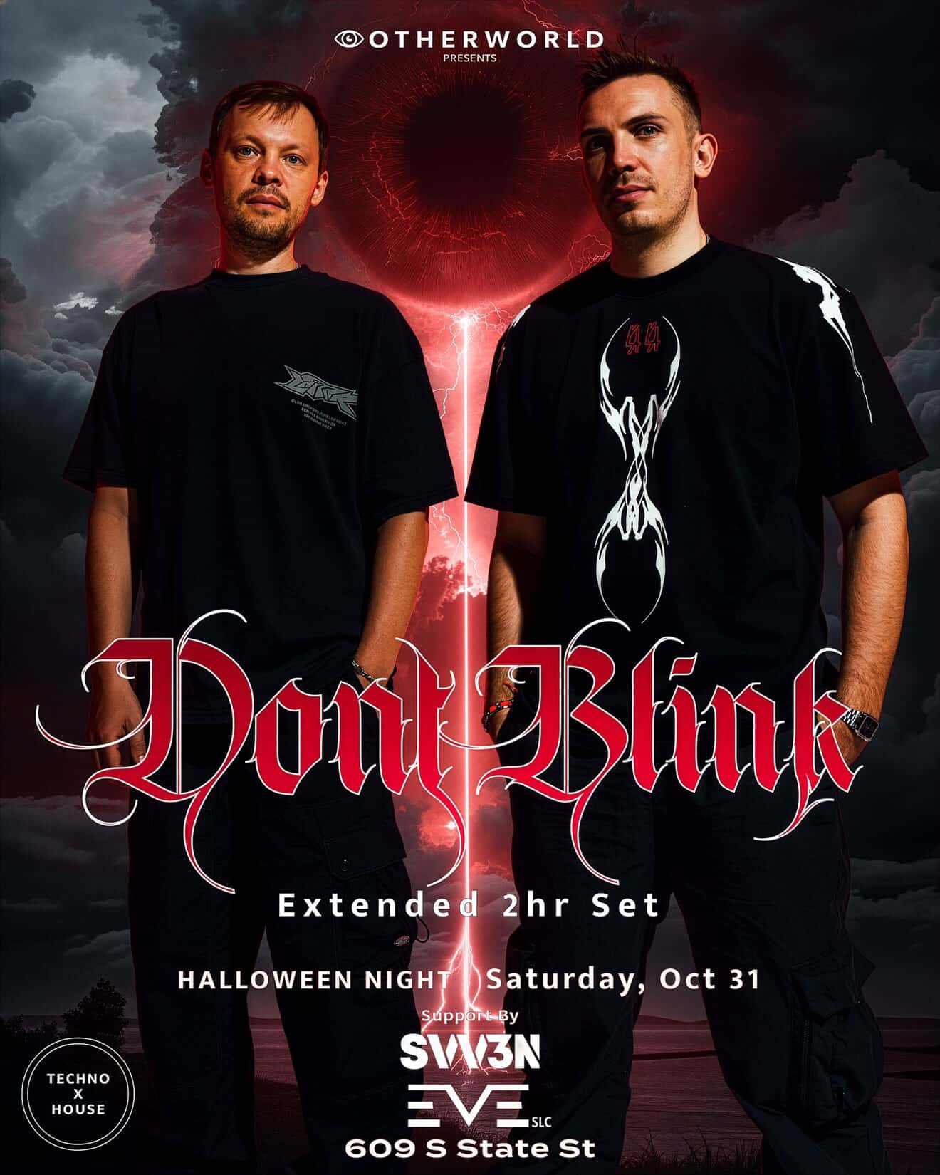 Flyer of Don't Blink