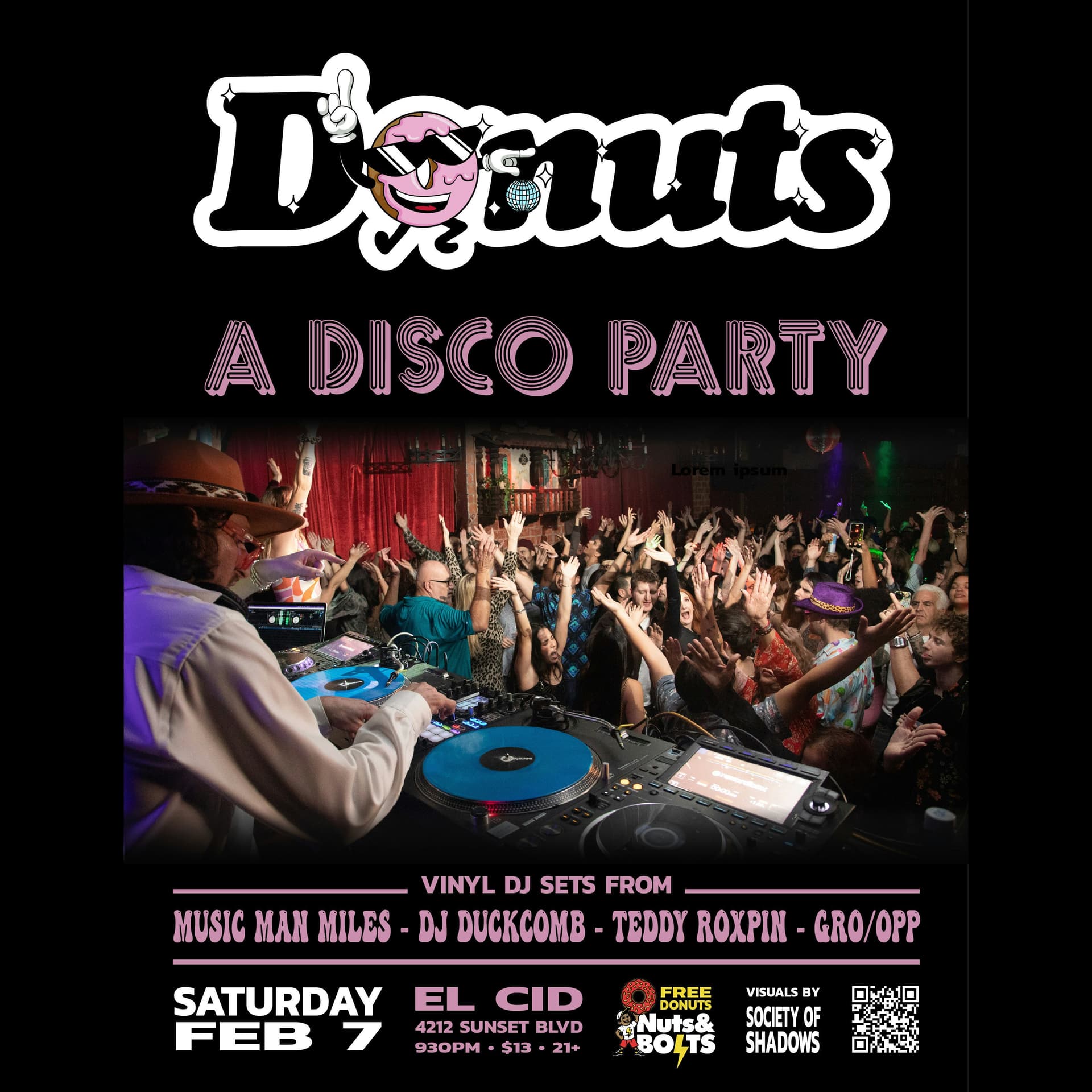 DONUTS: A Disco Party