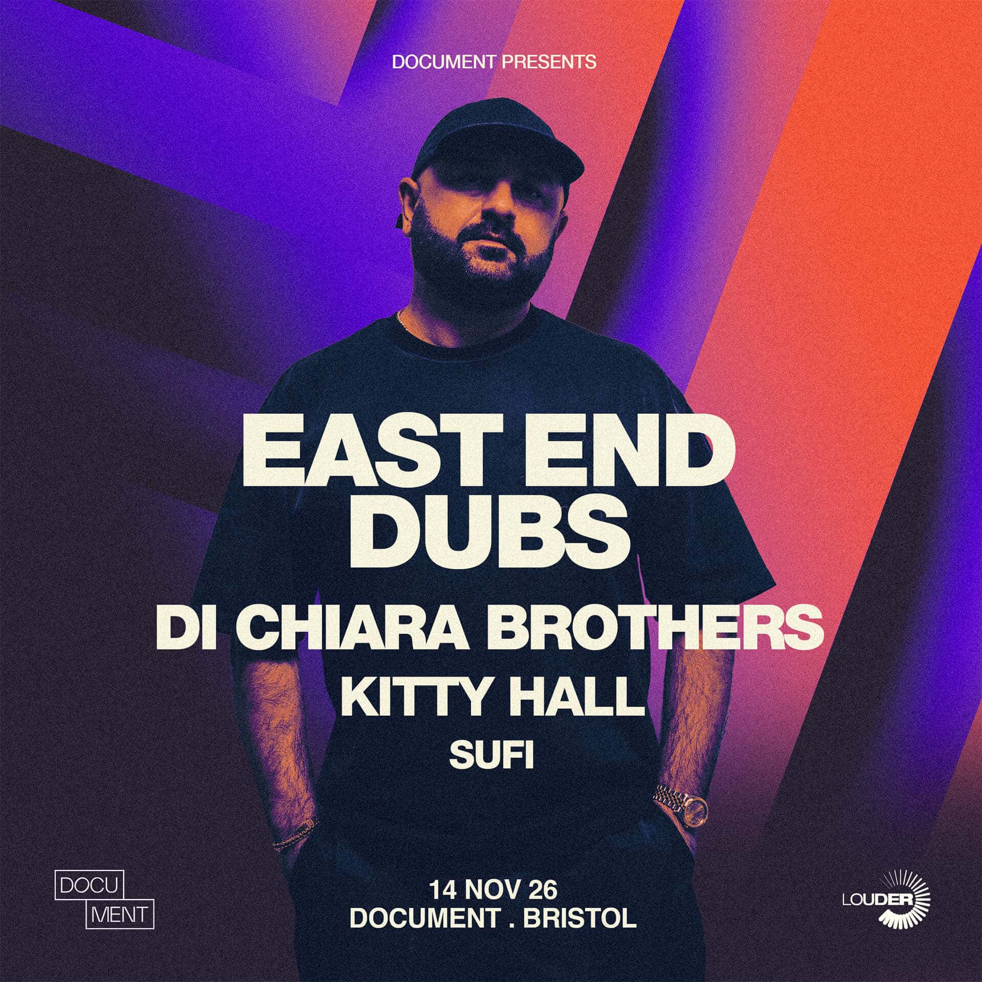 Flyer of Document Presents: East End Dubs