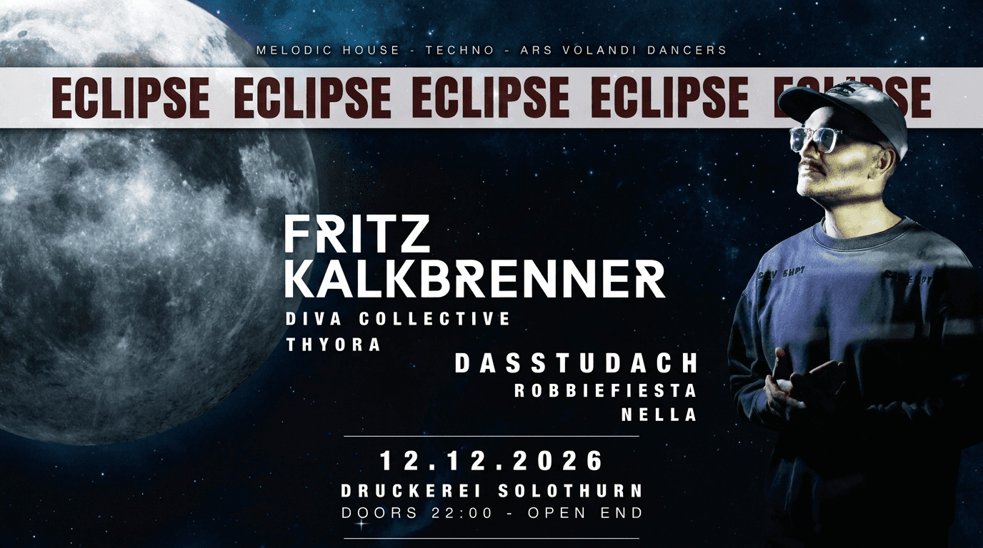 Flyer de ECLIPSE W/ FRITZ KALKBRENNER