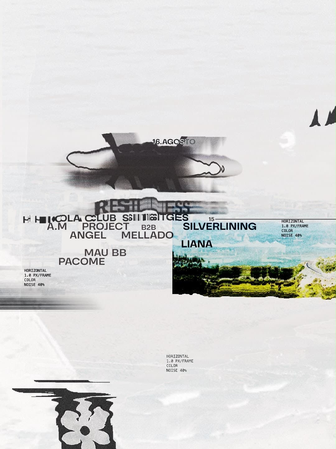 Cartel 1 de RESTLESS x AMORES x HOLA CLUB