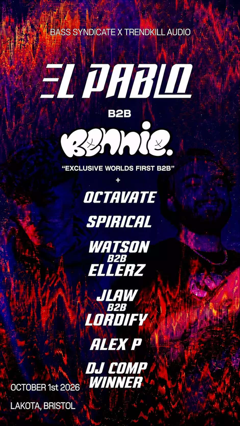 Flyer of El Pablo B2B Bennie