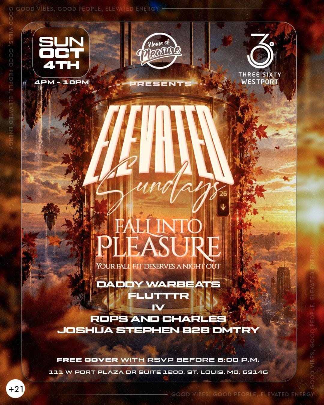 Elevated Sundays - FALL INTO PLEASURE