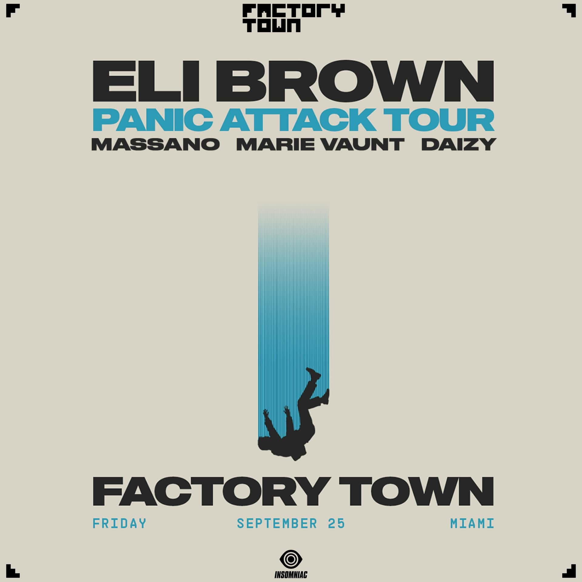 Flyer de Eli Brown