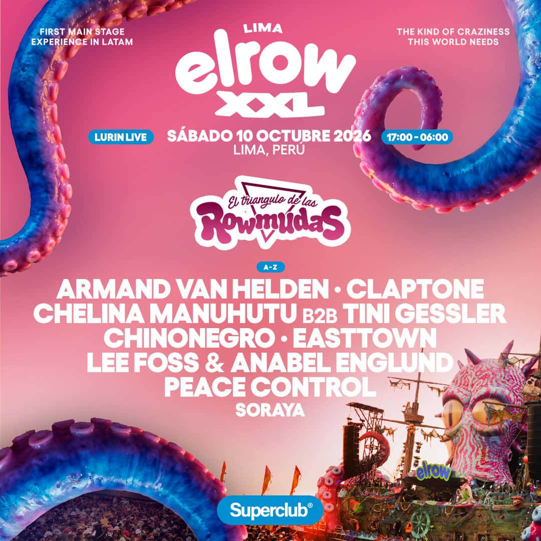 Flyer of elrow XXL