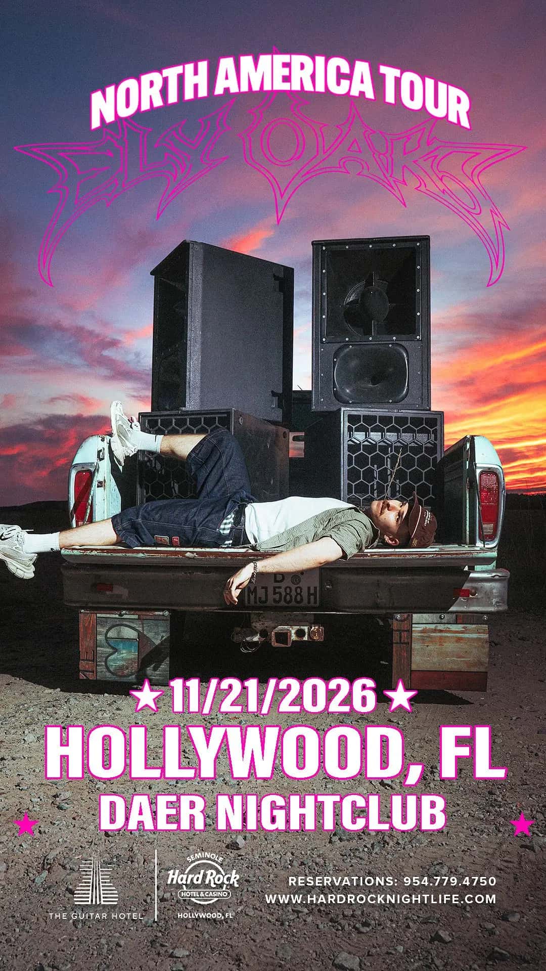 Flyer of Ely Oaks | DAER Nightclub