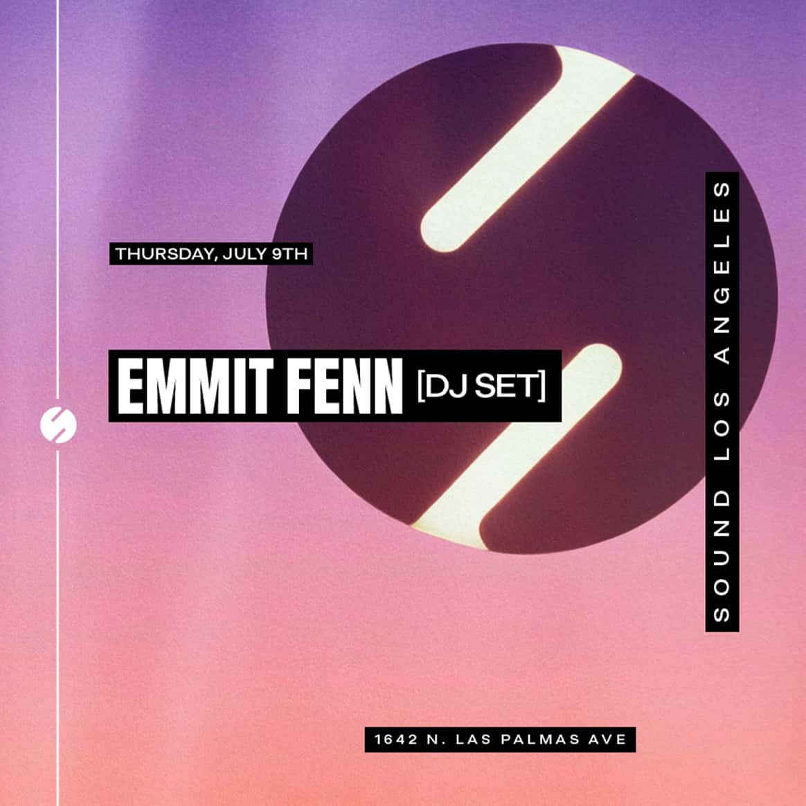 Flyer of Emmit Fenn (DJ Set)