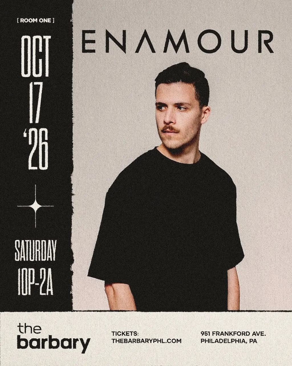ENAMOUR + more tba !!