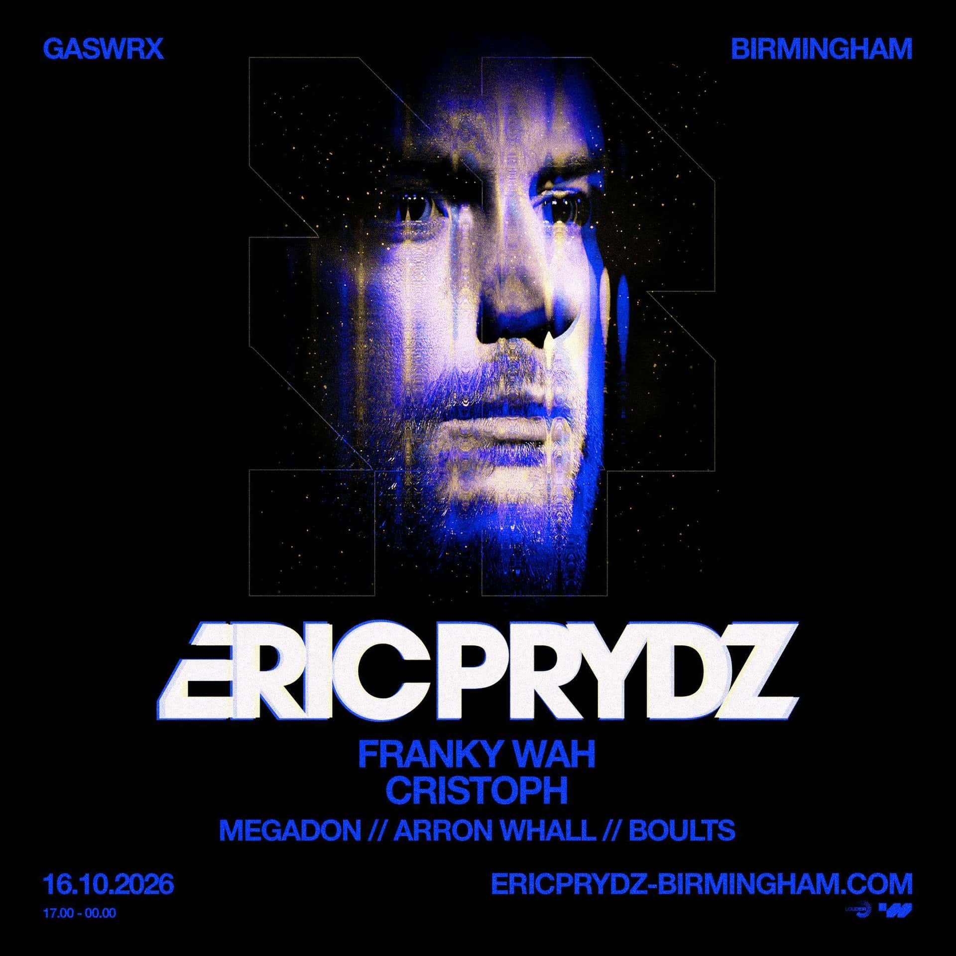Flyer of ERIC PRYDZ - GASWRX Birmingham