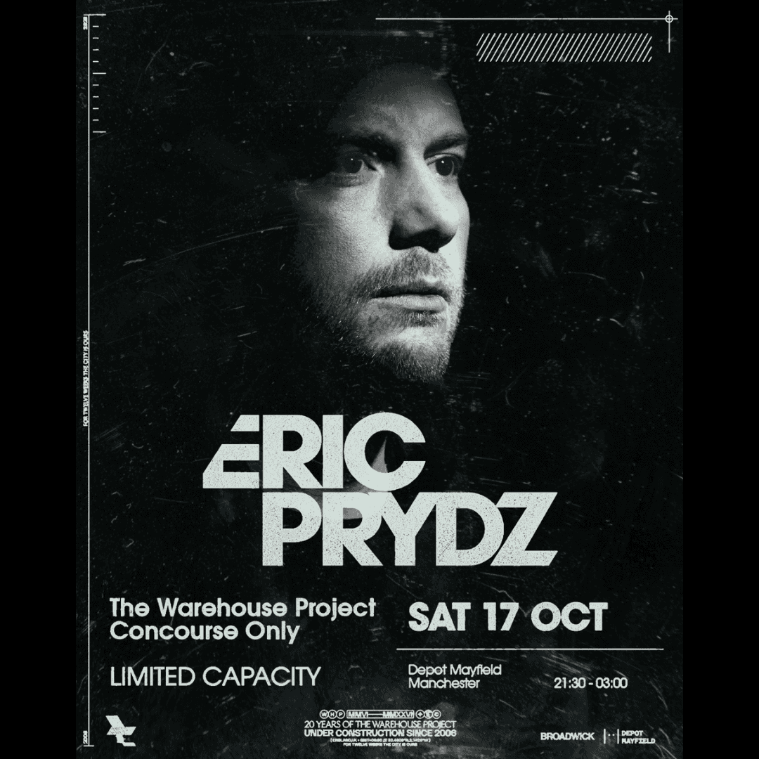 Flyer of ERIC PRYDZ – CONCOURSE ONLY