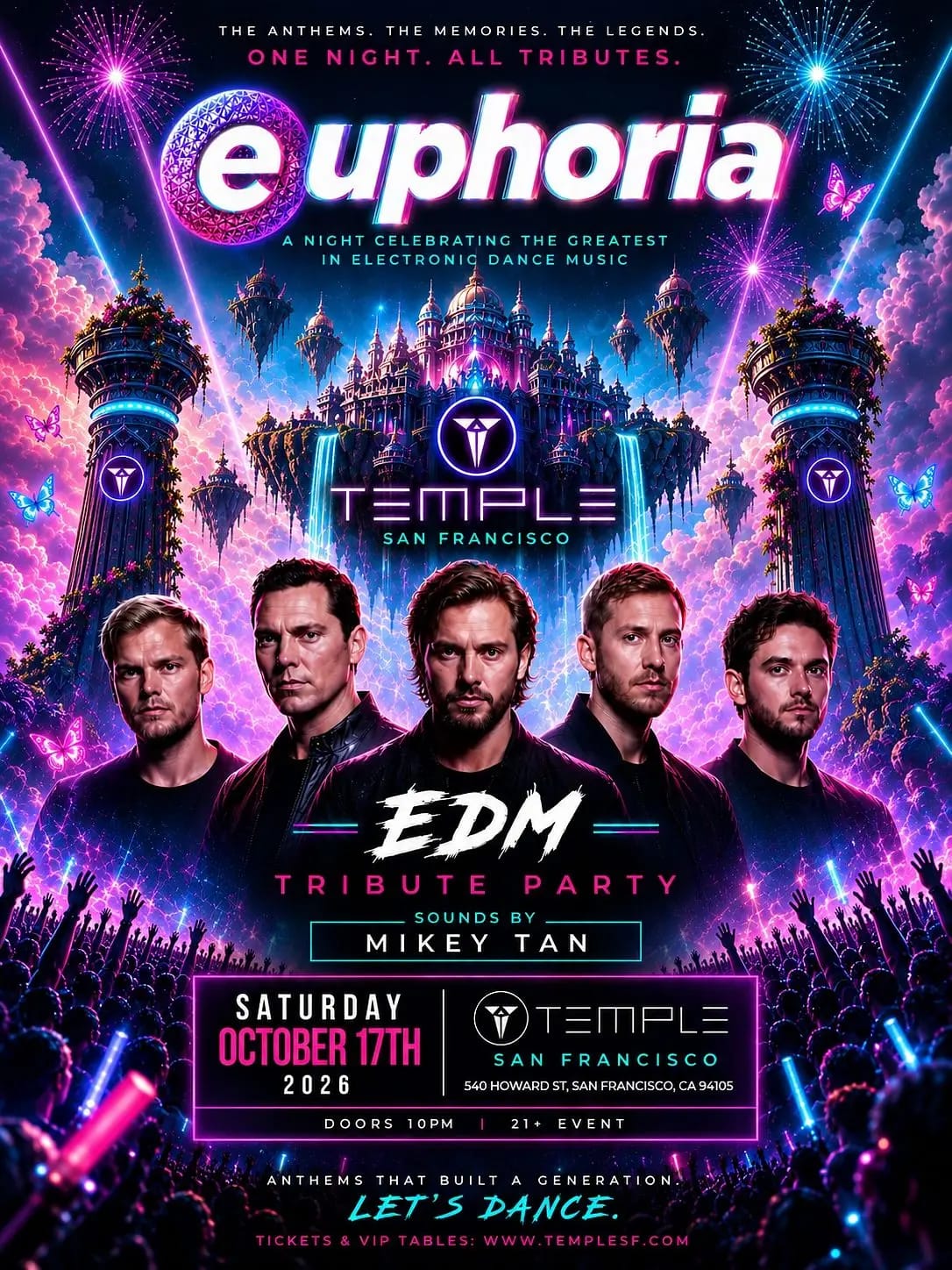 Euphoria: An EDM Tribute Party w/ Mikey Tan