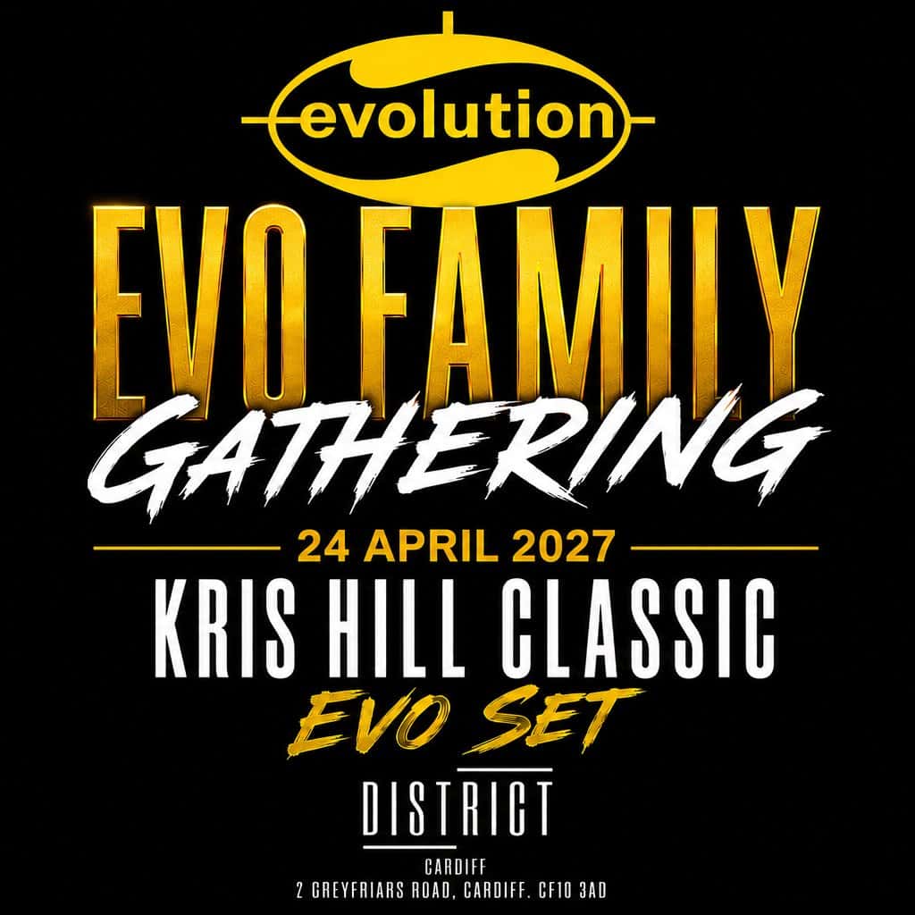Flyer of EVO Family Gathering with KRIS HILL