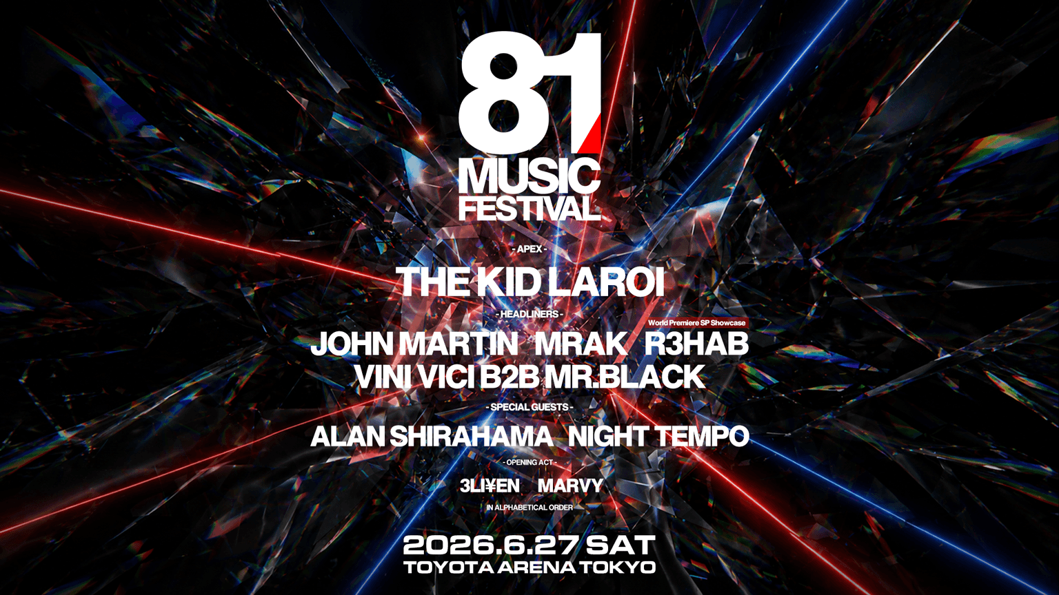 Cartel de 81 MUSIC FESTIVAL