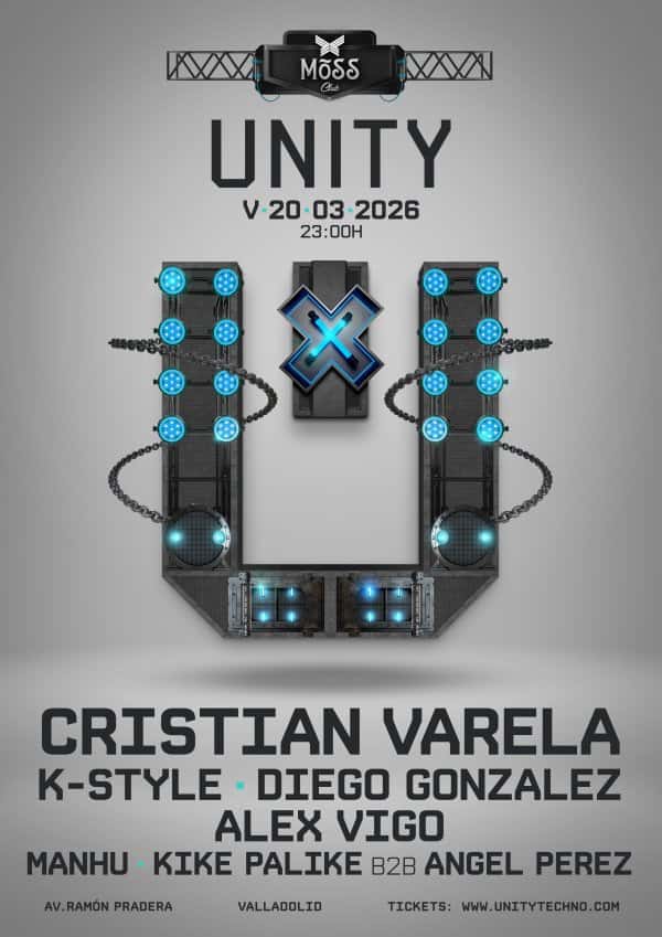 Flyer de Unity Cristian Varela