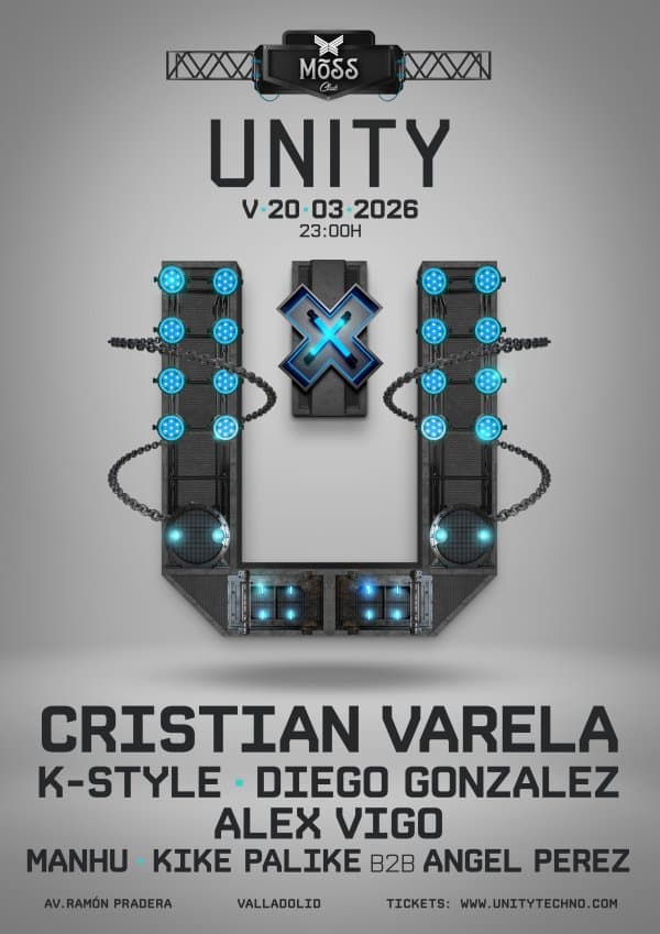 Cartel de Unity Cristian Varela