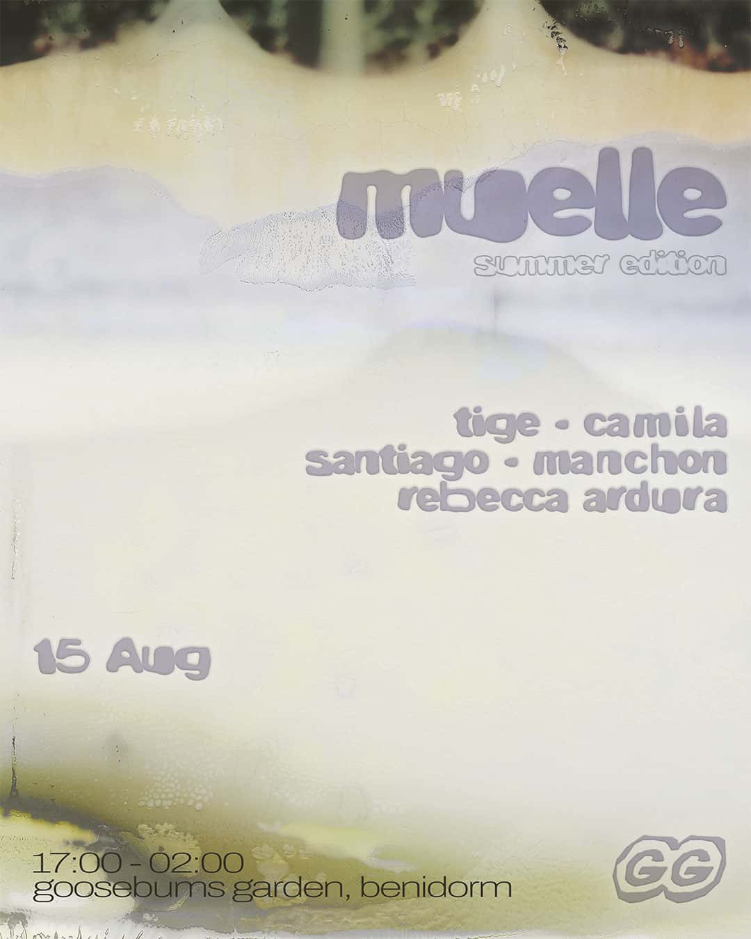 Flyer de MUELLE: Summer Edition