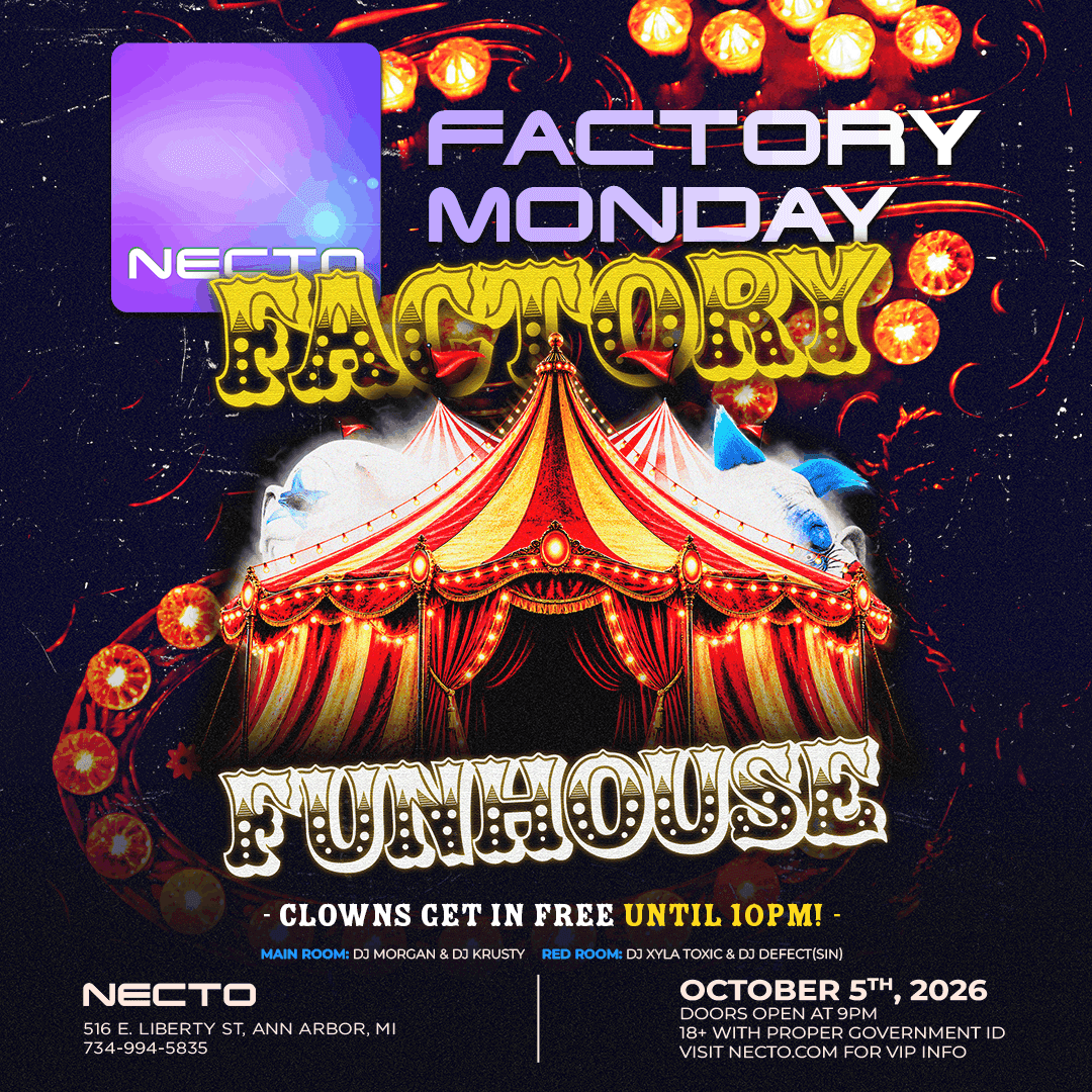 Flyer de Factory Funhouse