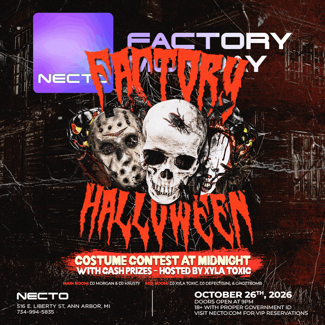 Flyer de Factory Halloween