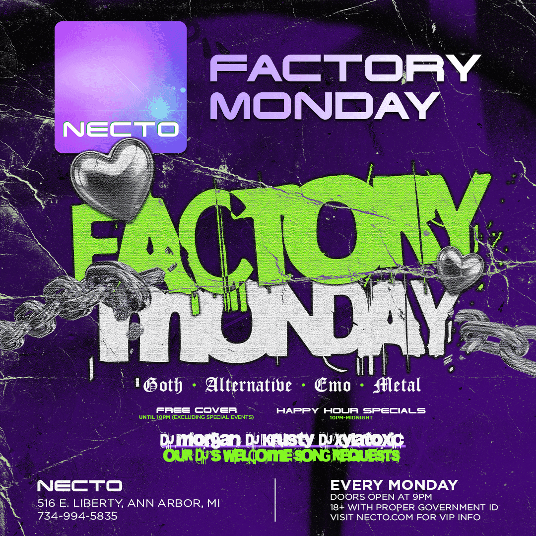 Flyer de Factory Monday