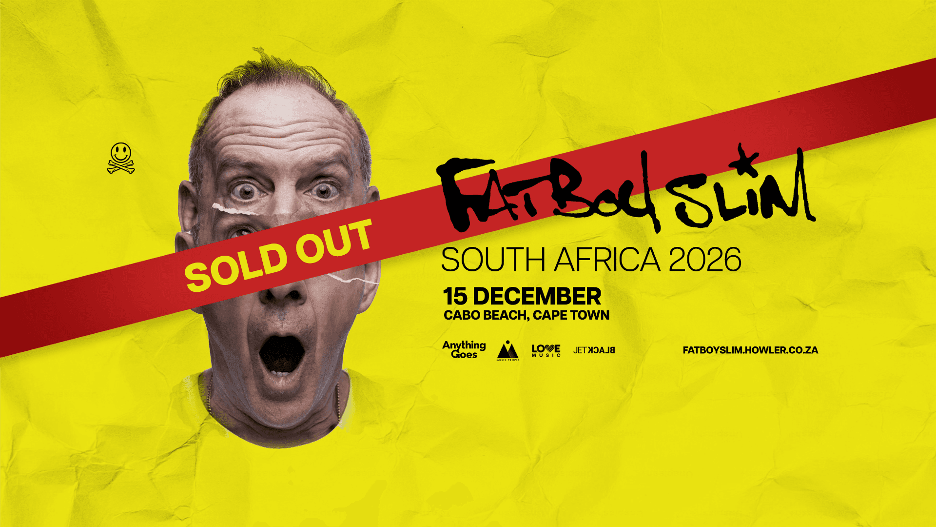 Fatboy Slim Cape Town 2026