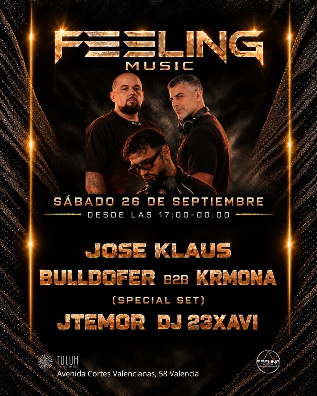 Flyer de FEELING MUSIC | SALA 2