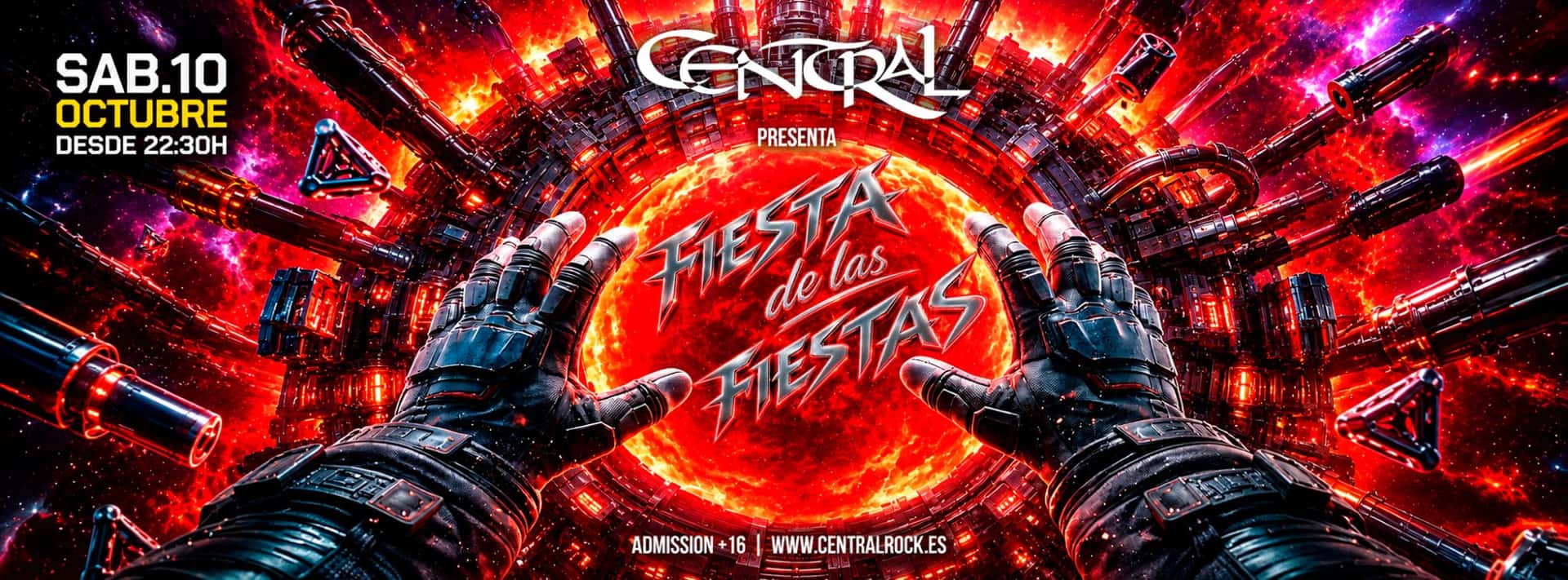 Flyer de Fiesta de las Fiestas