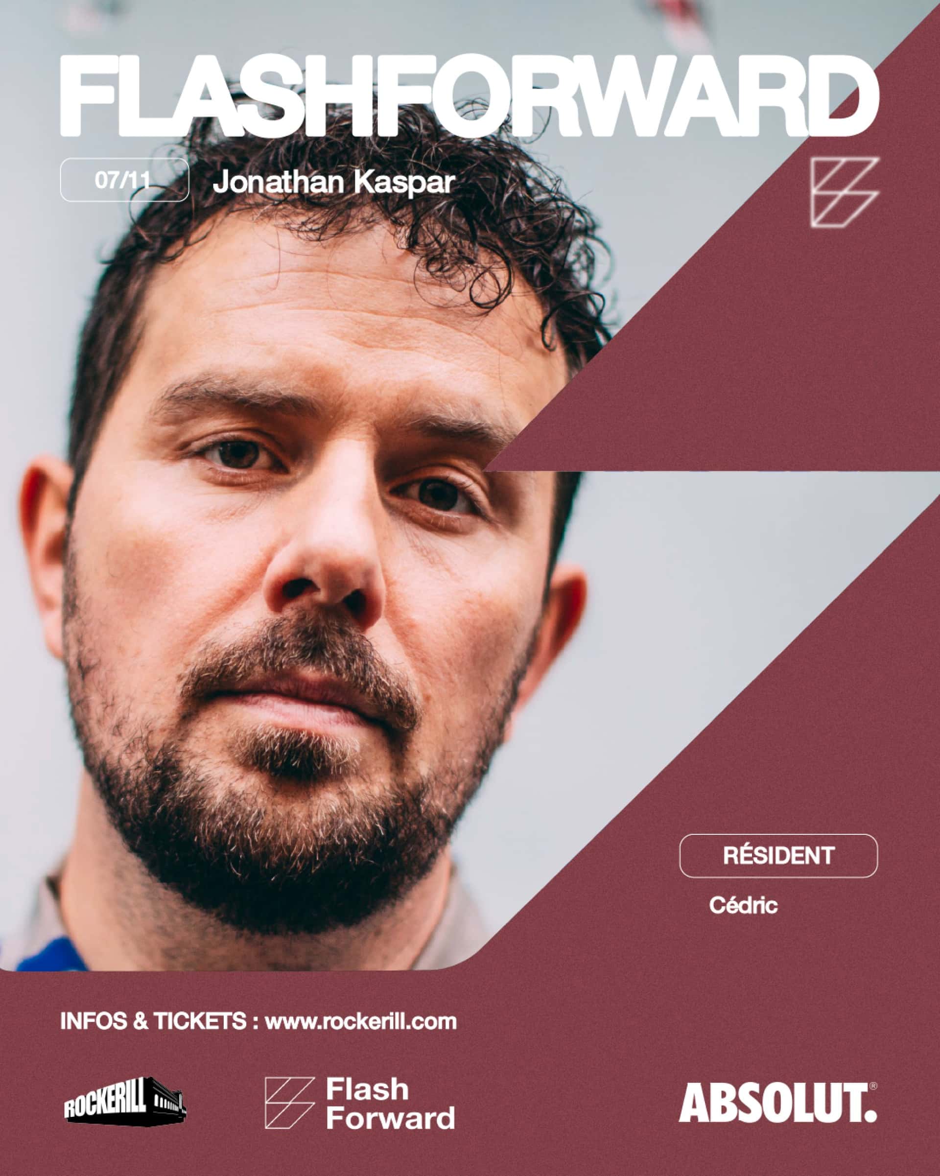Flyer of Flashforward: Jonathan Kaspar (Long set)