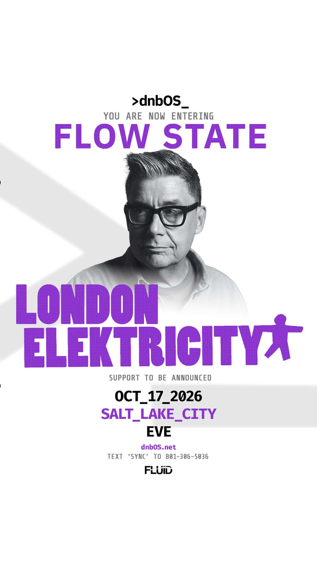 Flyer of Flow State feat. London Elektricity
