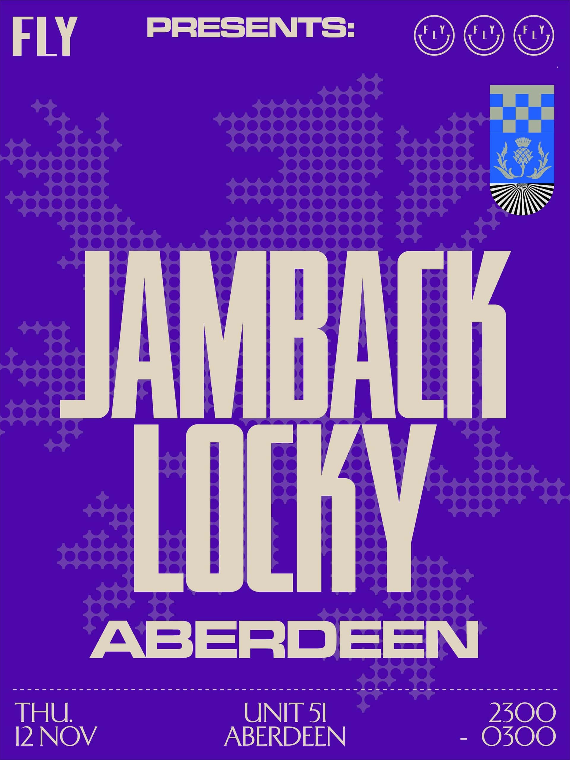 Flyer of FLY | Jamback & Locky | Aberdeen