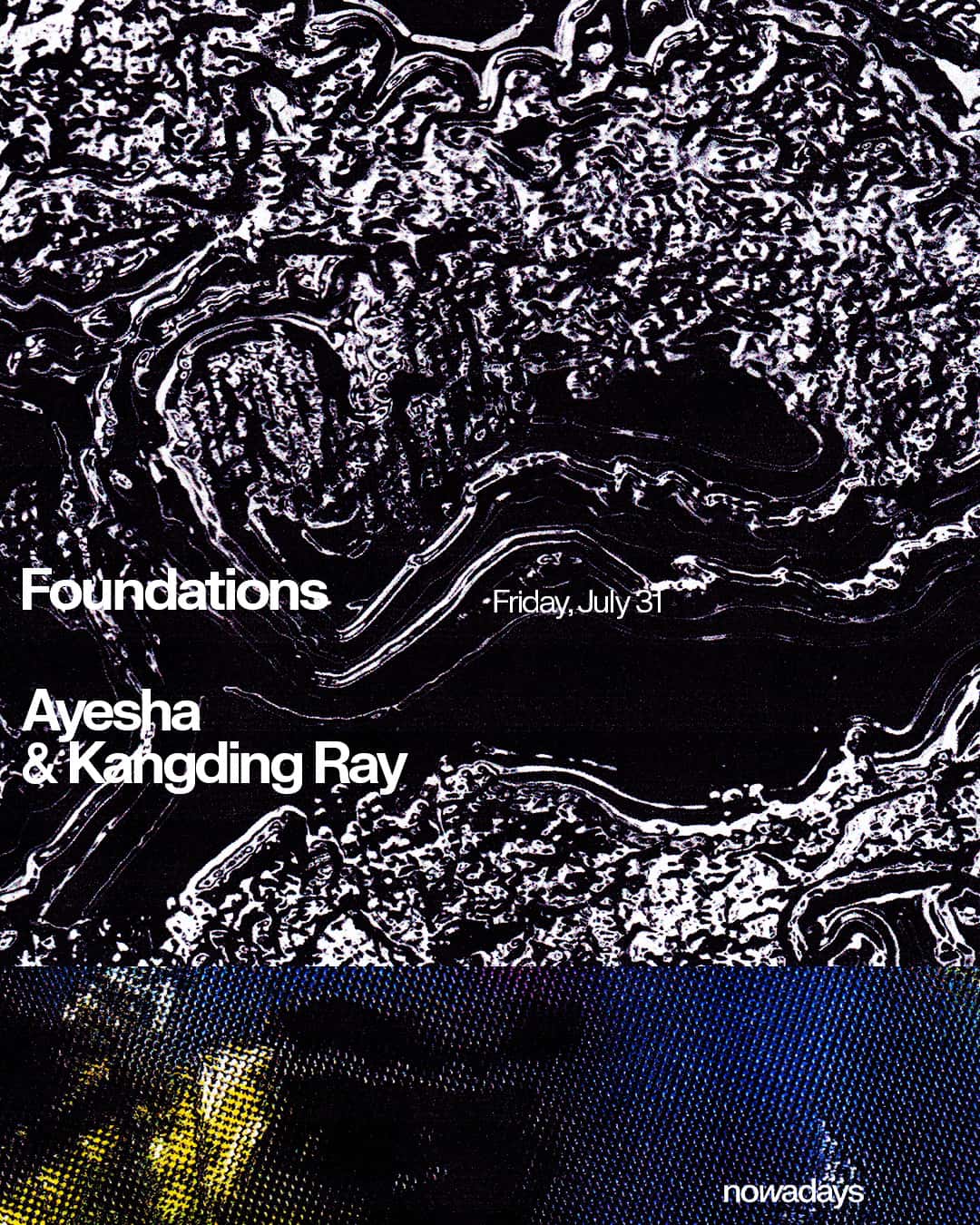 Flyer of Foundations: Ayesha & Kangding Ray