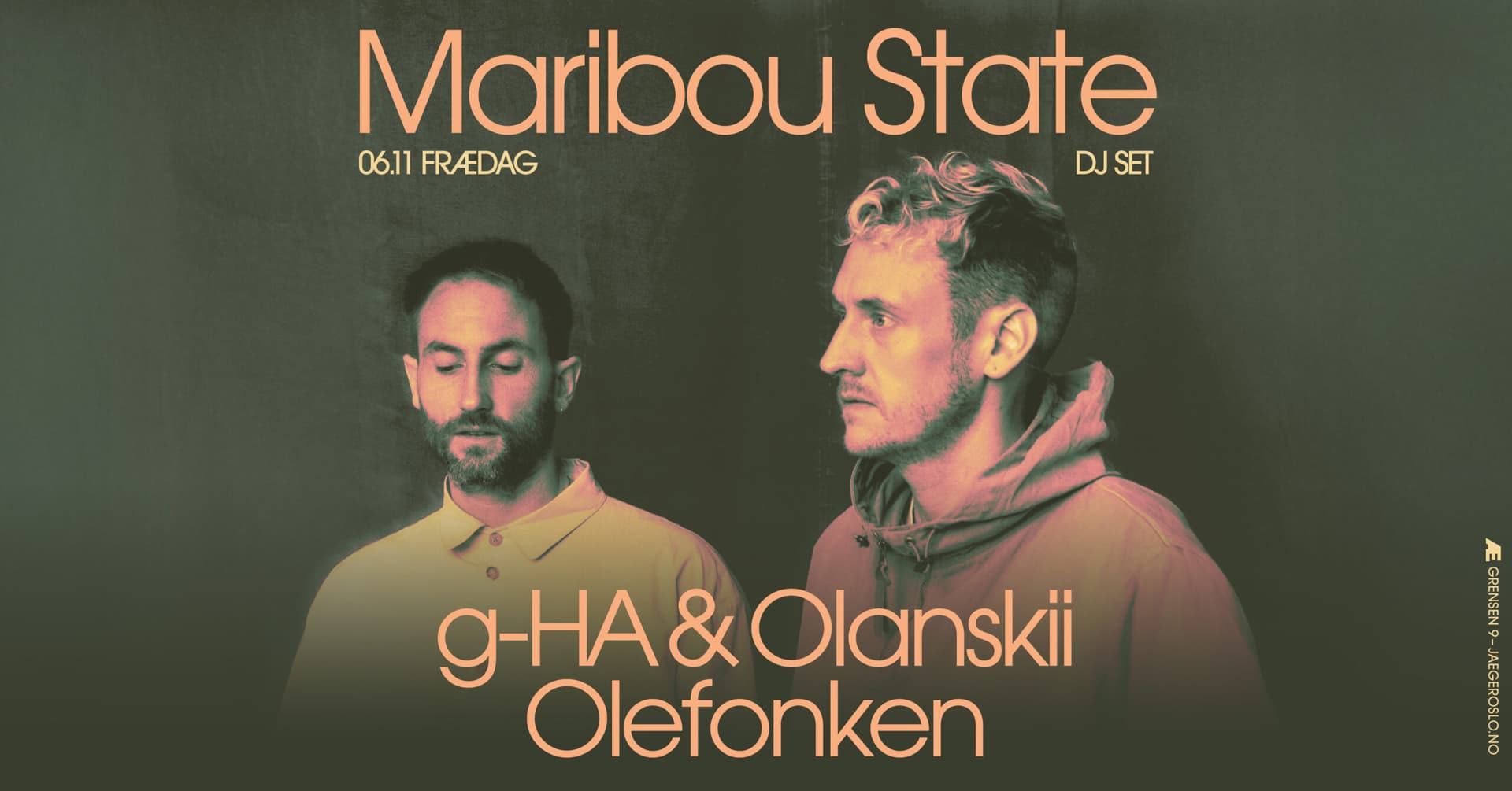Frædag: Maribou State DJ set