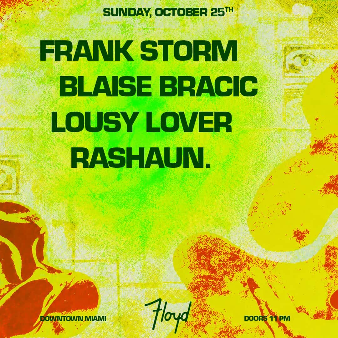 Flyer of Frank Storm + Blaise Bracic