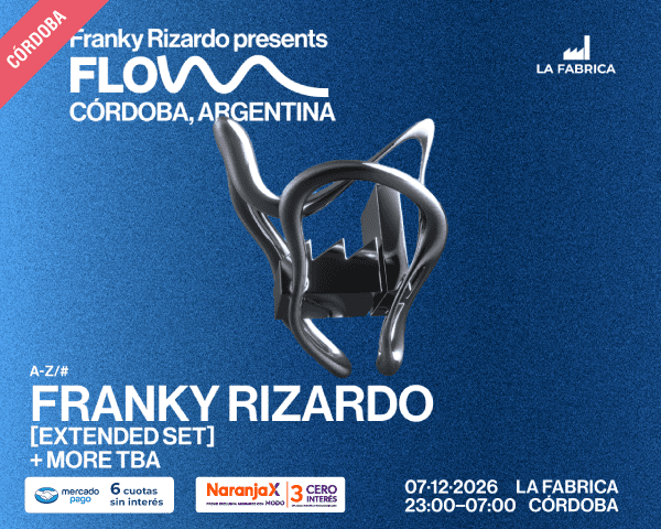 Flyer de Franky Rizardo presents FLOW