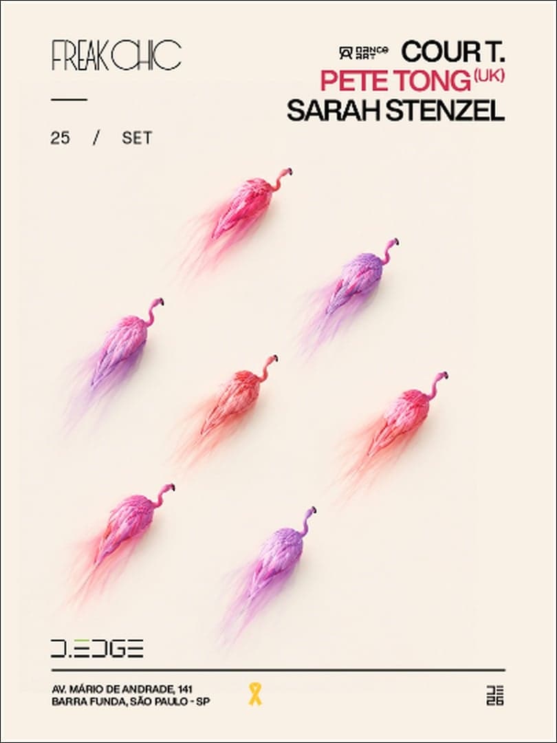FREAK CHIC D-EDGE SP pres.: P1: COUR T. PETE TONG (UK). SARAH STENZEL