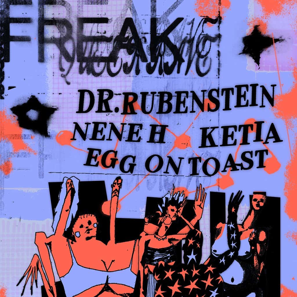 Flyer of Freak Queer Rave