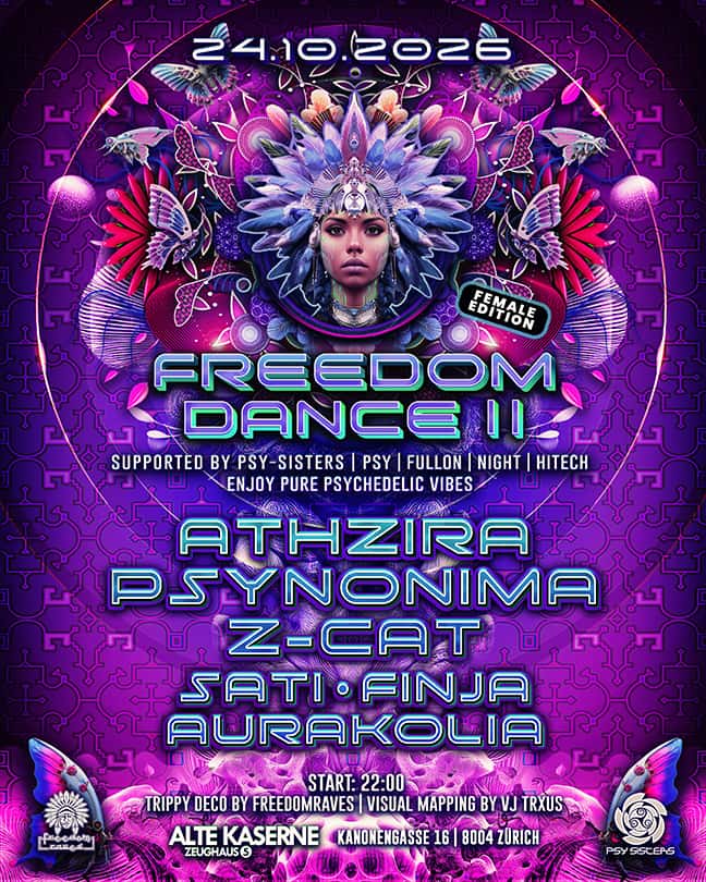 Flyer de Freedom Dance II