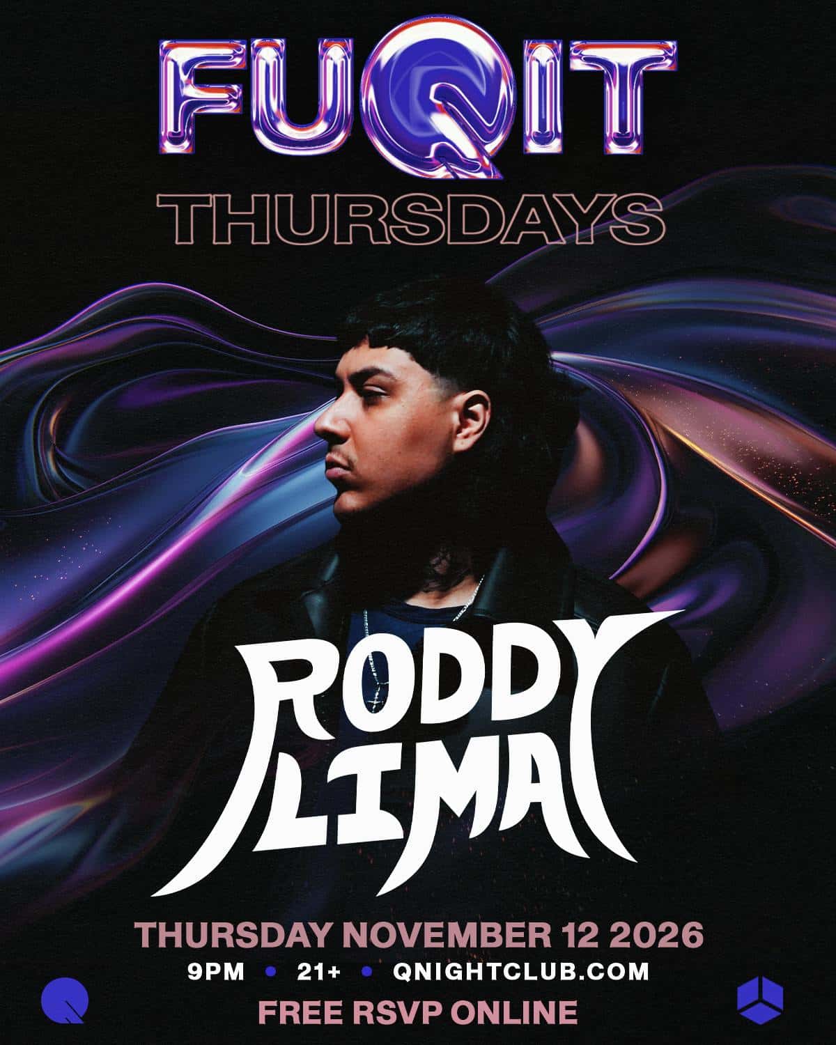 Flyer of FUQIT: Roddy Lima